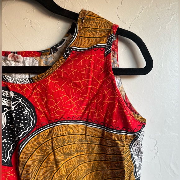 Vintage Sherry Lynn Sleeveless Top with Button Detail  Size‎ Small - Picture 4 of 7